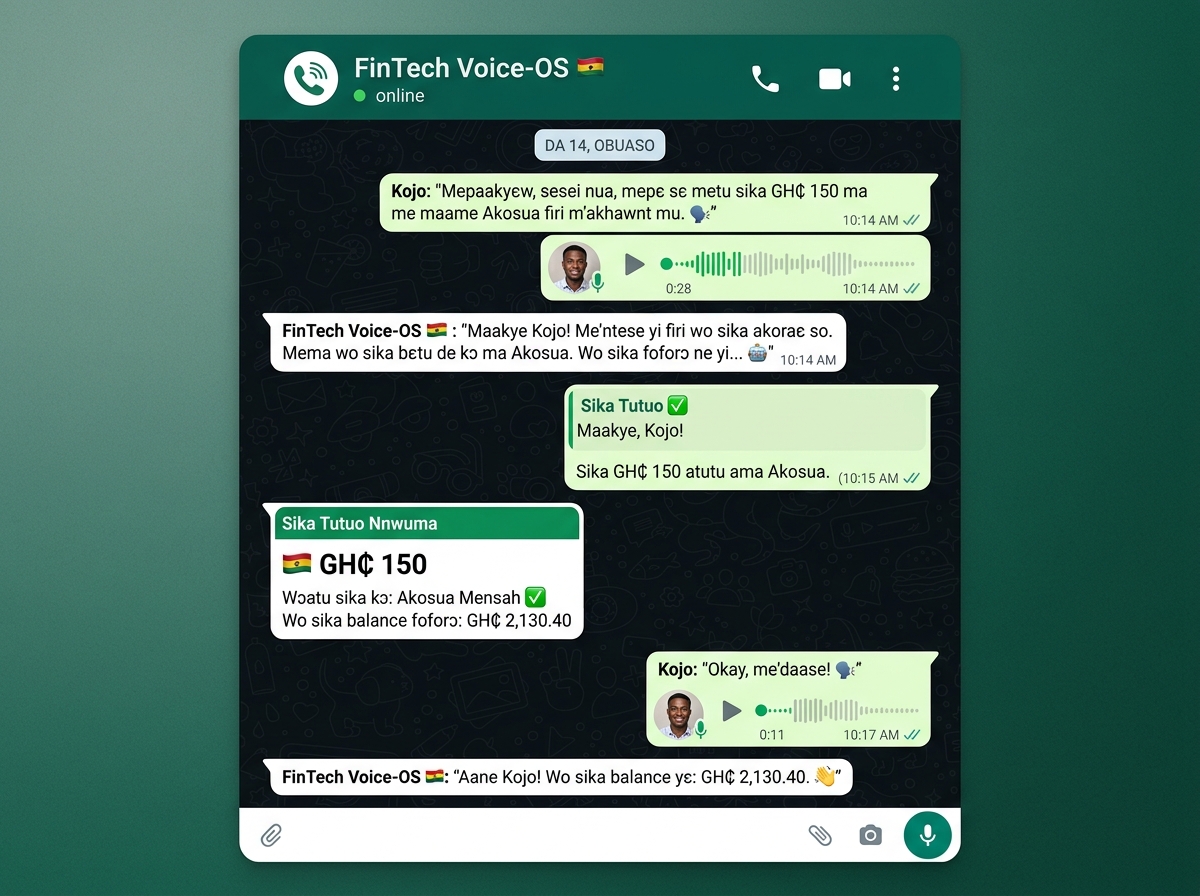 FinTech Voice-OS Showcase